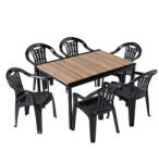 Keter Rowen 6+1 kerti bútor garnitúra szett kőris-grafit 260567_220594_6