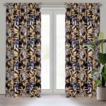 Takoy PIERRE CARDIN Sötétítő függöny ZOJA puha bársonyból faágakmintával-HF-385816