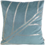 Takoy Bársony díszpárnahuzat BLINK 38 modern arany színű levélmintával