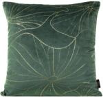 Takoy Bársony díszpárnahuzat BLINK 25 finom világos arany tavirózsa levelekkel-HF-388710