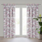Takoy Sötétítő függöny SHERRY etaminból virágmintával, félig átlátszó