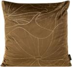 Takoy Bársony díszpárnahuzat BLINK 25 finom világos arany tavirózsa levelekkel-HF-388713