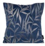 Takoy Díszpárnahuzat puha bársonyból arany színű levélmintával-HF-388647