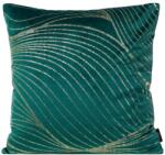 Takoy Bársony díszpárnahuzat BLINK 18 modern arany mintával-HF-388536