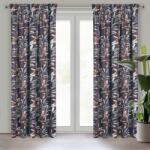 Takoy Bársony sötétítő függöny NIKOLA banánlevélmintával