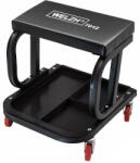 Welzh Werkzeug Szerszámtartós gurulós szerelőszék - fekete (7012-WW)