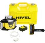 Nivel System NL300R forgólézer Hatósugár: 0 - 500 m | 1 x 8 Ah akku + töltő | Kofferben (N4040)