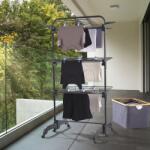 Leifheit Uscator rufe vertical Leifheit Comfort Tower 420 Black (81691)