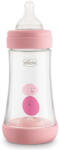 Chicco Шише Chicco - Perfect 5, 240 мл, за момиче (N0260) - ozone