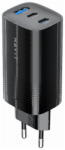 Havit Incarcator retea Havit UC20 EU, 1x USB, 2x USB-C, 65 W, Negru (UC20 EU)