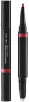 Shiseido LipLiner InkDuo ruj și creion pentru conturul buzelor balsam culoare 09 Scarlet 1.1 g