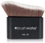 Brushworks Blending Face & Body Brush perie kabuki, pentru față și corp tip NO. 24 1 buc