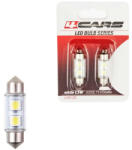 4Cars 92506 12V C5W SV8.5 (T11x36) fehér sofita (festoon) ledes izzó, 2db (92506-4CA)