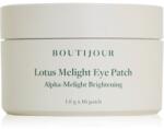 BOUTIJOUR Lotus Melight Eye Patch хидрогелова маска за зоната около очите против бръчки и тъмни кръгове 33 чифт