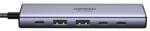 UGREEN CM511 USB-C hub, HDMI 4K 60Hz, 2x USB 3.2, 2x USB-C 3.2, PD (35999) - kontaktor