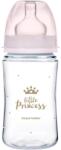 Canpol babies Royal Baby biberon pentru sugari 3m+ Pink 240 ml