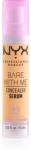 NYX Cosmetics Bare With Me Concealer Serum овлажняващ коректор 2 в 1 цвят 05 Golden 9, 6ml