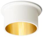 Rendl light studio R14250 ORTA mennyezeti lámpa, félig süllyesztett fehér/aranysárga (R14250)