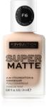 Revolution Relove Super Matte Foundation дълготраен матиращ фон дьо тен цвят F6 24ml