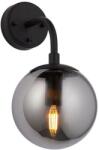 Endon Lighting Aplică Endon 106664 ONTARIO 1xE14/7W/230V negru/fumuriu (EN0256)
