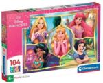 Clementoni 104 db-os puzzle - Disney Princess (25057) (25057)