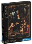 Clementoni 1000 db-os puzzle - Museum Collection - Leonardo Da Vinci - Sziklás Madonna (37088) (37088)