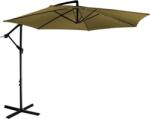 STILISTA Umbrelă cu husă Ø 3 m, maro (30040032)
