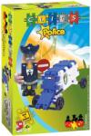 Clics Toys Rendőrautó rendőrrel építőjáték készlet CC015 (CC015)