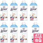 Lenor Cotton Fresh Sensitive öblítő 8x1, 239 liter (472 mosás)