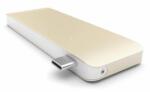 Satechi USB-C Pass Through USB Hub, gold (ST-TCUPG)
