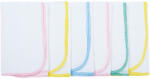 Bubaba Set 6 scutece tetra, Bubaba, Din bumbac, Cu multiple intrebuintari, 40x40 cm, Placute la atingere si practice, 0 luni+, Multicol (5721)