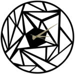 Bystag Ceas de perete Bystag 826PIR2059, 50х50 cm, 2 mm, Metalic, Carlig pentru agatare, Negru (826PIR2059)
