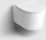 Clou BV InBe vas wc cu capac soft-close agăţat fără margine alb mat IB/04.01141. 20 (IB040114120)
