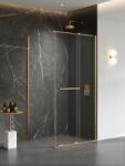 NEW TRENDY Smart Gold Brushed cabină de duș 100x90 cm auriu periat/sticlă transparentă EXK-7561 (EXK7561)