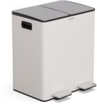 Klarstein EcoVista, hulladékgyűjtő komposztálóval, 40 l + 3 l/tároló + komposztáló, Soft-Close (KG28-40L-crem) (KG28-40L-crem)