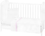 KikkaBoo Бебешки спален комплект с бродерия Kikkaboo - Dream Big, EU Style, 70 х 140, Pink, 3 части (41101030160)