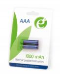 Gembird Akkumulátor Ni-MH Aaa 1000 mAh/2csomag/bliszter (EG-BA-AAA10-01)