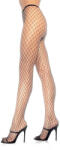  729005 Spandex Diamond Panty Hose O/s Blk