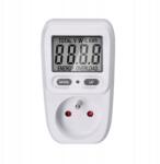 Solight DT26 digitális energiafogyasztásmérő, LCD, gyerekzár, 16A (DT26)