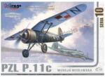 Mirage Hobby PZL P-11c vadászrepülőgép műanyag modell (1: 48) (MMH-481001) (MMH-481001)