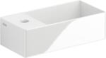 Clou New Flush mosdótál 35x18 cm négyszögletes klasszikus-mosdótálak fehér CL/03.03432. 01 (CL030343201)