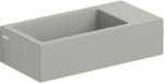 Clou Flush mosdótál 36x18 cm négyszögletes klasszikus-mosdótálak szürke/kő matt CL/03.32031 (CL0332031)