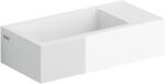Clou Flush mosdótál 36x18 cm négyszögletes klasszikus-mosdótálak fehér fényes CL/03.08031 (CL0308031)