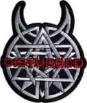 Disturbed Logo Vasalható tapasz (DISPAT01)