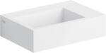 Clou Flush mosdótál 36x24.5 cm négyszögletes klasszikus-mosdótálak fehér matt CL/03.13021 (CL0313021)