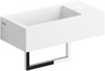 Clou Flush mosdótál 36x18 cm négyszögletes klasszikus-mosdótálak fehér matt CL/03.13031. 02 (CL031303102)
