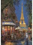 Clementoni 35577 - Éjszaka az Eiffel kávézóban - 500 db-os puzzle (35577)