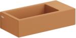 Clou Flush mosdótál 36x18 cm négyszögletes klasszikus-mosdótálak barna/bézs matt CL/03.36031 (CL0336031)