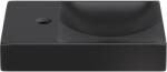 Clou Vale mosdótál 38x19 cm négyszögletes klasszikus-mosdótálak fekete CL/03.30161. 01. L (CL033016101L)