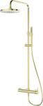 Oltens Molle zuhany készlet fal trópusi zuhany opcióval arany fényes 36504800 (36504800)